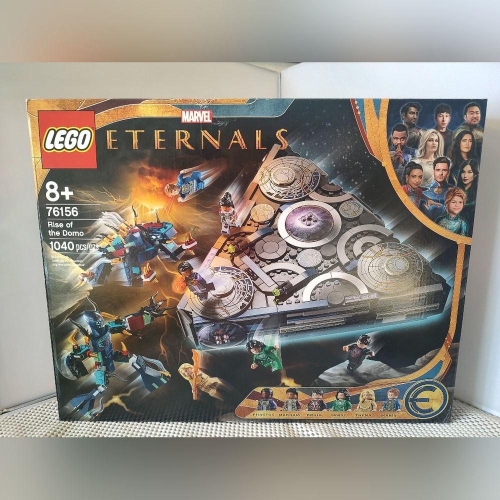 Lego 76156 Marvel Eternals Rise of the Domo NWT Building Toy Set